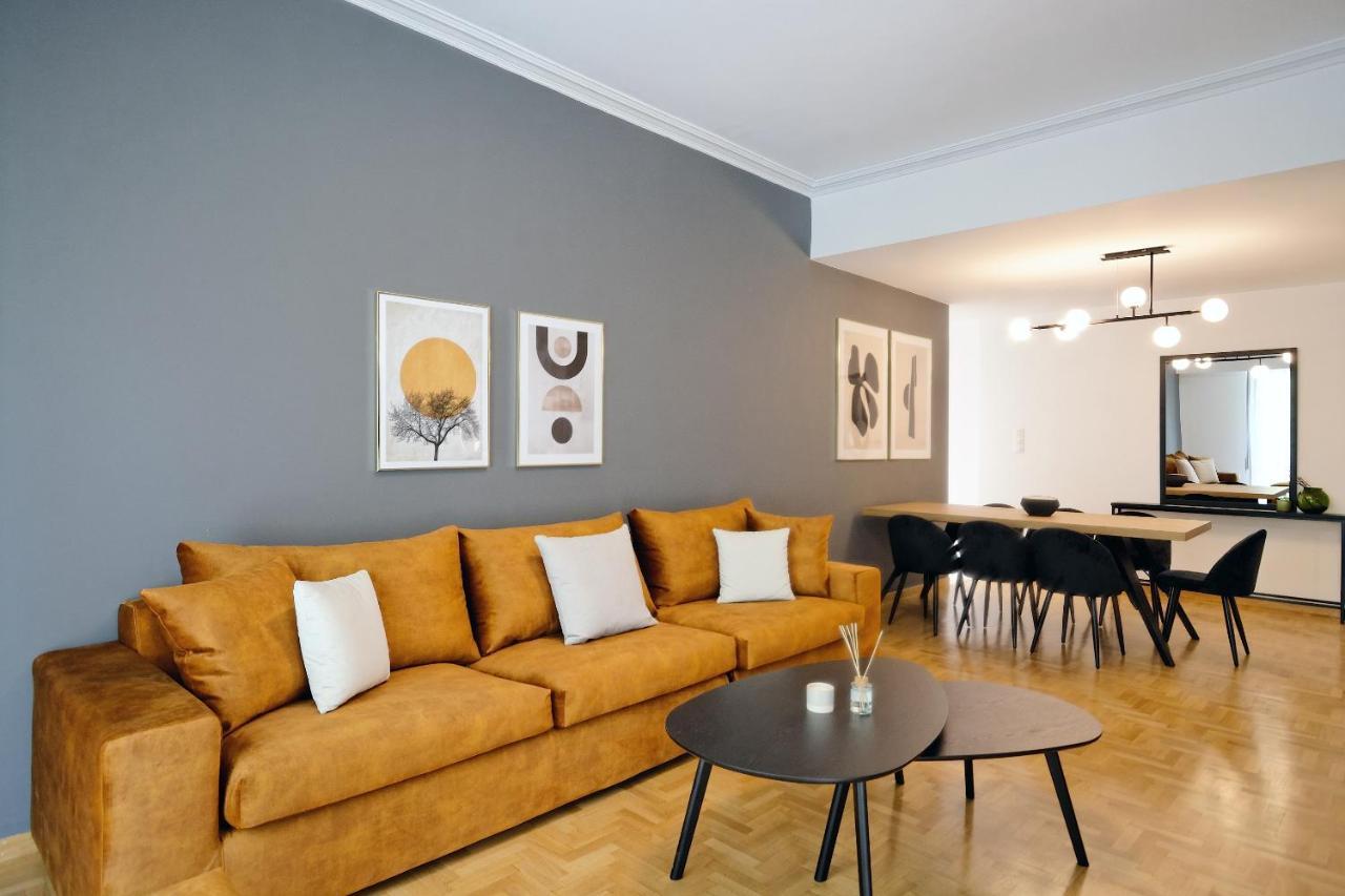 Elegant Big Apartment In Athens Center With Balcony 외부 사진