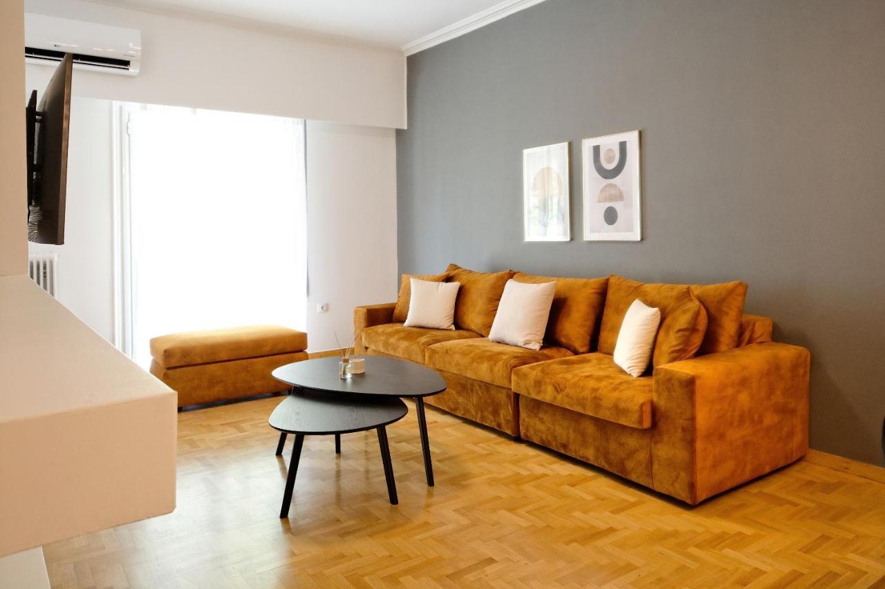 Elegant Big Apartment In Athens Center With Balcony 외부 사진